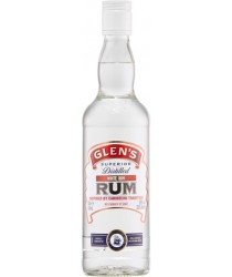 GLENS  RUM  WHITE